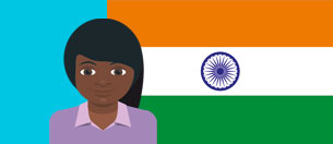 Manju aus Indien